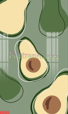 File in mica File gốc in tranh nền tường tổng hợp KD495 (bản gốc) siêu trong