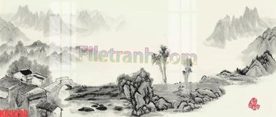 File tranh gốc File gốc in tranh nền tường tổng hợp KD5090 (bản quyền) file PSD