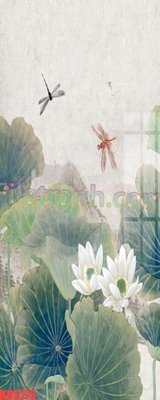 File PSD File gốc in tranh nền tường tổng hợp KD5175 (gốc) cho designer