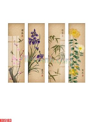 File tranh File gốc in tranh nền tường tổng hợp KD5183 (ảnh gốc) cho in ấn kỹ thuật số