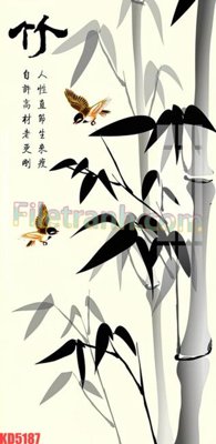 File gốc File gốc in tranh nền tường tổng hợp KD5187 (in tráng gương) sang trọng