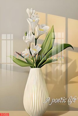 File in ấn chuyên nghiệp File gốc in tranh nền tường tổng hợp KD519 (file gốc)