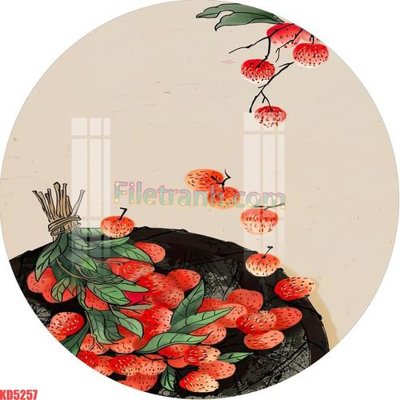 File gốc in ấn File gốc in tranh nền tường tổng hợp KD5257 độ phân giải cao