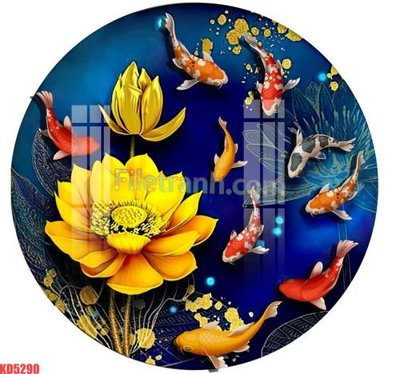 Download file File gốc in tranh nền tường tổng hợp KD5290 (chuẩn in) chất lượng cao