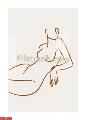 File gốc File gốc in tranh nền tường tổng hợp KD5409 (in lụa) họa tiết 3D