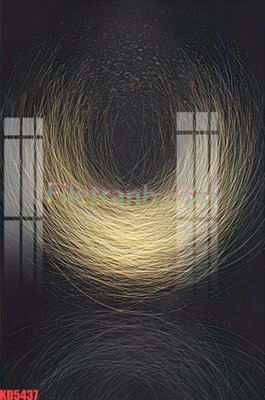 File tranh gốc in trần nhà File gốc in tranh nền tường tổng hợp KD5437 3D