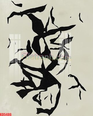 File gốc File gốc in tranh nền tường tổng hợp KD5486 (in tráng gương) sang trọng