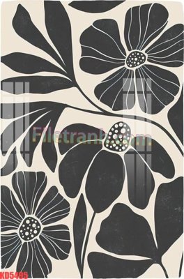 File in trần File gốc in tranh nền tường tổng hợp KD5495 (file gốc) phong thủy