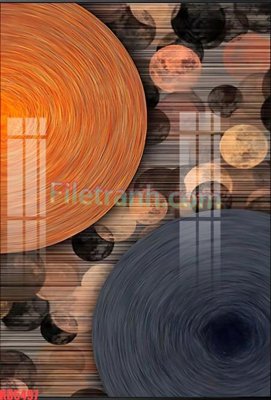 File PSD File gốc in tranh nền tường tổng hợp KD5497 (nguyên bản) cho thiết kế