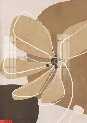 File gốc File gốc in tranh nền tường tổng hợp KD5568 (in lụa) cao cấp