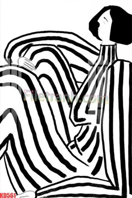 Download file gốc File gốc in tranh nền tường tổng hợp KD561 (in lụa) cao cấp