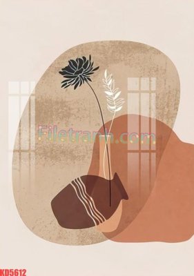 Download file ảnh gốc File gốc in tranh nền tường tổng hợp KD5612 để in ấn