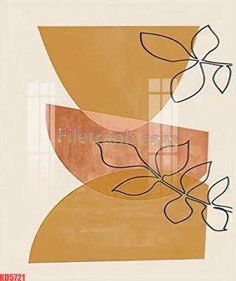 File in trần File gốc in tranh nền tường tổng hợp KD5721 (bản gốc) phong cảnh