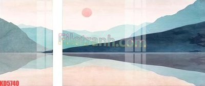 Hình ảnh file gốc in trần nhà File gốc in tranh nền tường tổng hợp KD5740