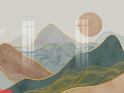 Tải file File gốc in tranh nền tường tổng hợp KD5746 (ảnh gốc) in tranh kính