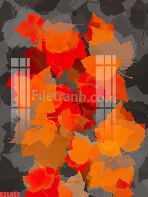 File gốc File gốc in tranh nền tường tổng hợp KD5805 (in tráng gương) hiện đại