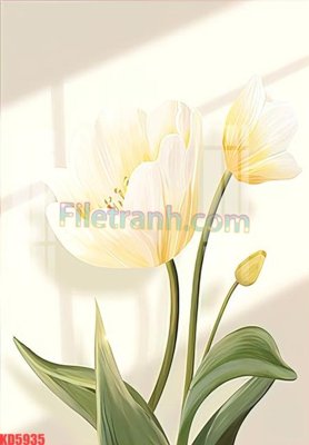 File tranh File gốc in tranh nền tường tổng hợp KD5935 (gốc) chủ đề tĩnh vật