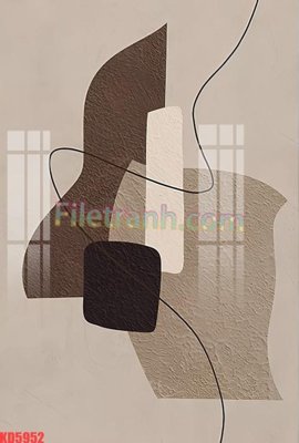 File ảnh File gốc in tranh nền tường tổng hợp KD5952 (gốc) in PP, decal