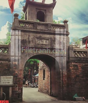 Download file File gốc in tranh nền tường tổng hợp KD596 (gốc) cho xưởng in