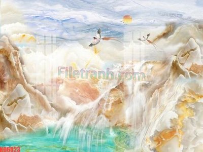 Download file File gốc in tranh nền tường tổng hợp KD6023 (gốc) cho xưởng in