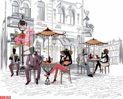 File tranh PSD File gốc in tranh nền tường tổng hợp KD6163 chất lượng cao