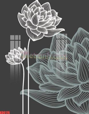 Tải file File gốc in tranh nền tường tổng hợp KD6176 (gốc) làm file quảng cáo