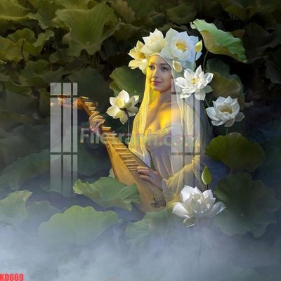 Chi tiết file ảnh File gốc in tranh nền tường tổng hợp KD669 sắc nét