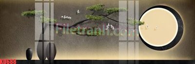 File gốc File gốc in tranh nền tường tổng hợp KD688 (thiết kế) độc quyền