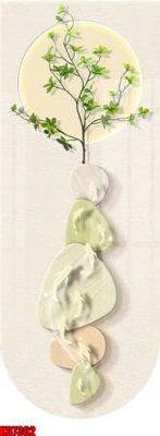 File gốc File tranh in décor tranh treo tường tổng hợp KD7302 (in lụa) tranh mã đáo