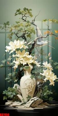 File gốc File tranh in décor tranh treo tường tổng hợp KD7450 (phiên bản chuẩn) để in ấn