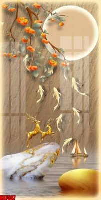 File tranh File tranh in décor tranh treo tường tổng hợp KD7567 (gốc) chủ đề thành phố