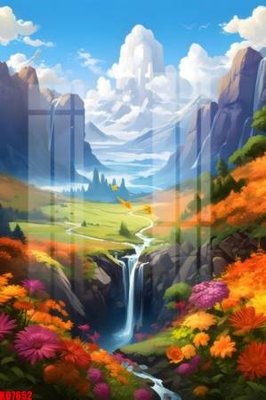 Tải file File tranh in décor tranh treo tường tổng hợp KD7652 (ảnh gốc) in tranh kính