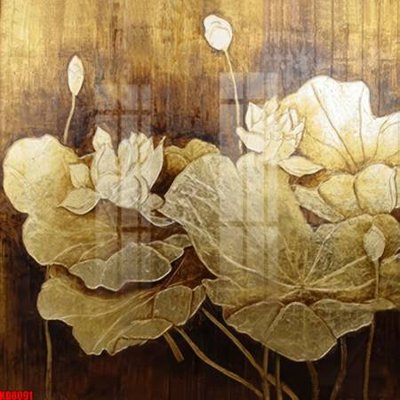 File gốc File tranh in décor tranh treo tường tổng hợp KD8091 (in lụa) hoa văn cổ điển