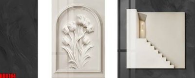 File tranh File tranh in décor tranh treo tường tổng hợp KD8184 (gốc) in trên kính