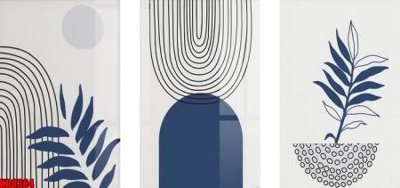 File gốc File tranh in décor tranh treo tường tổng hợp KD8364 (thiết kế) độc quyền