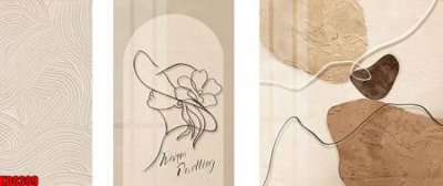 File gốc File tranh in décor tranh treo tường tổng hợp KD8399 (AI/EPS) cho in ấn