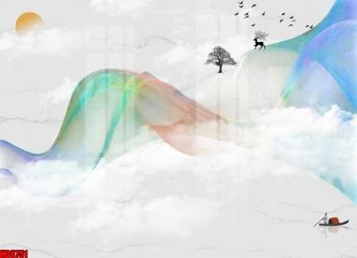 File tranh gốc PSD File tranh in décor tranh treo tường tổng hợp KD8751 còn nguyên layer