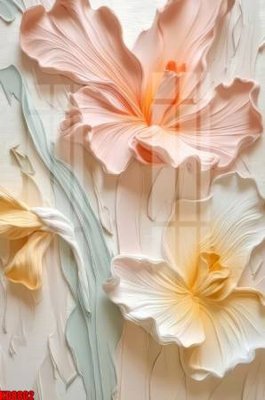 Ảnh gốc File tranh in décor tranh treo tường tổng hợp KD8802 (nét căng) in mica