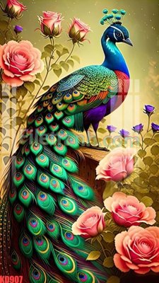 File gốc File gốc in tranh nền tường tổng hợp KD907 (in tráng gương) sang trọng