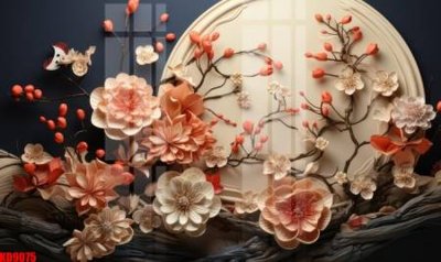 Tệp tin gốc File tranh in décor tranh treo tường tổng hợp KD9075 (dùng cho in ấn) chuyên nghiệp