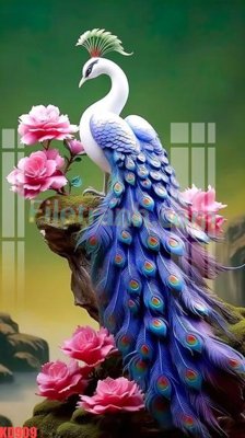 File tranh gốc in trần nhà File gốc in tranh nền tường tổng hợp KD909 3D