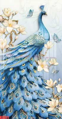 File in mica File gốc in tranh nền tường tổng hợp KD911 (bản gốc) sắc sảo