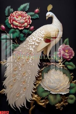 Download file gốc File gốc in tranh nền tường tổng hợp KD912 (in mica) 3D