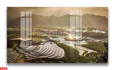 File gốc File gốc in tranh nền tường tổng hợp KD94 (phiên bản chuẩn) để in ấn