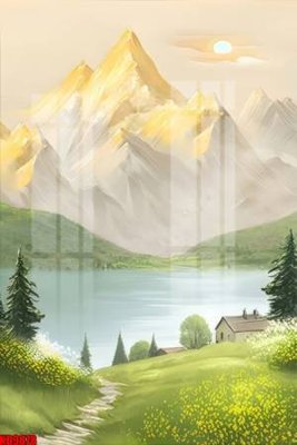 Tải file File tranh in décor tranh treo tường tổng hợp KD9878 (PSD) cho in tranh 3D