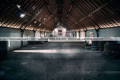 File in trần Kien truc ngang 147 (file gốc) hoa văn 3D