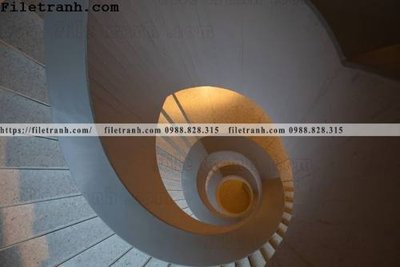 File gốc Kien truc ngang 148 (in lụa) tranh mã đáo