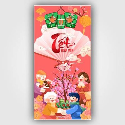 File tranh LIXI 2025 10 (bản gốc) treo tường