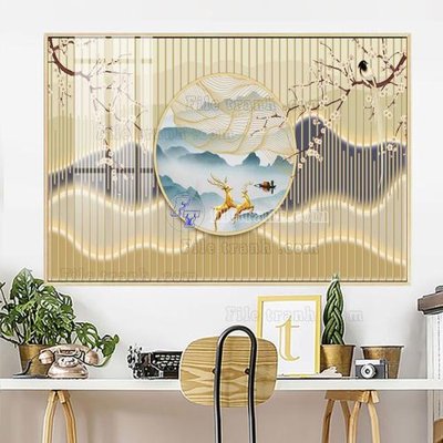 File gốc File in tranh tường giả lam sóng led LS110 (PNG) trong suốt (transparent)