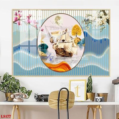 File tranh File in tranh tường giả lam sóng led LS177 (gốc) chủ đề trẻ em